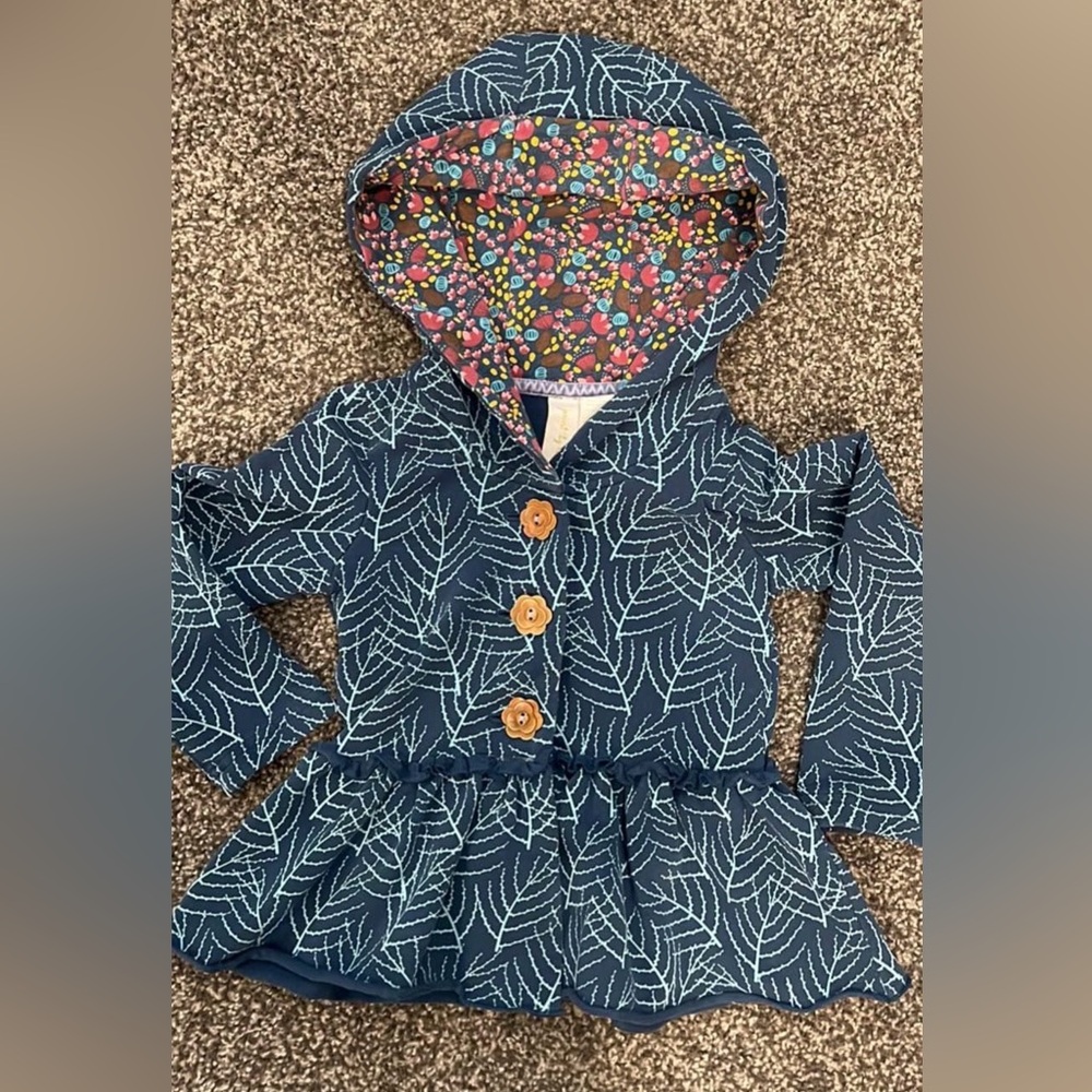 MATILDA JANE Print Hooded Jacket